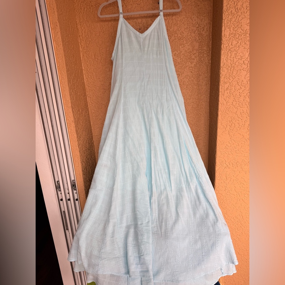 Torrid Light Blue Maxi dress - Picture 3 of 5